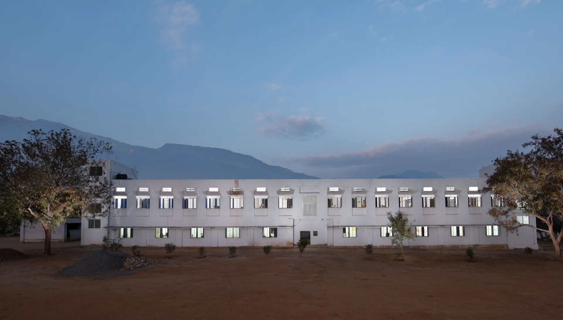 The NEST School building, Sathyamangalam